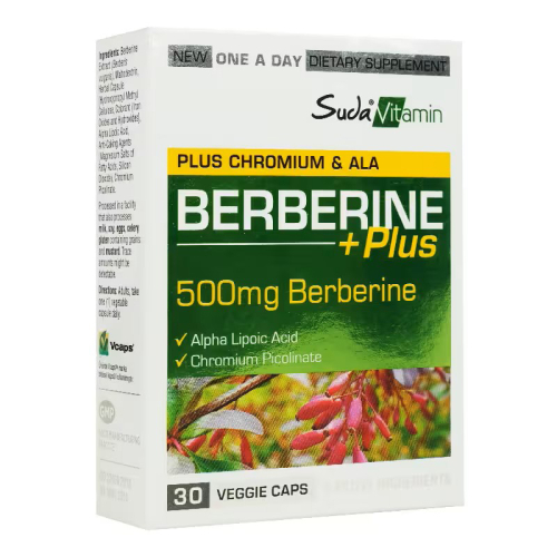 Suda Vitamin Berberine Plus Karamuk Ekstresi 30 Kapsül - 2