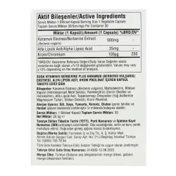 Suda Vitamin Berberine Plus Karamuk Ekstresi 30 Kapsül - 4