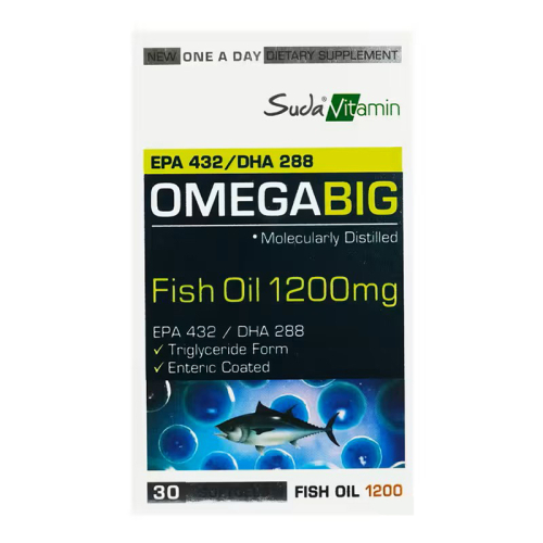 Suda Vitamin OmegaBig 30 Yumuşak Kapsül - Suda Vitamin