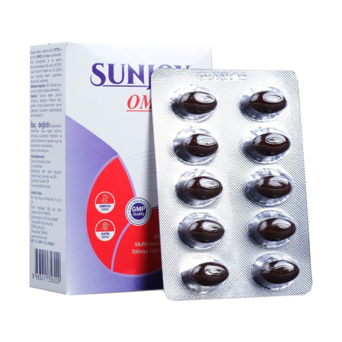 Sunjoy Omega Max Takviye Edici Gıda 30 Kapsül - 3