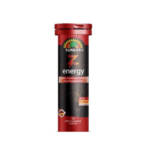 Sunlife Energy Efervesan Takviye Edici Gıda 10 EfervesanTablet - 1