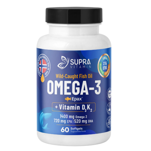 Supra Vitamin Omega-3 60 Kapsül - Supra Protein