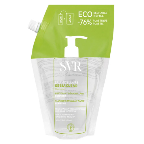 SVR Sebiaclear Eau Micellaire 400 ml - Refill - SVR