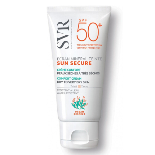 SVR Sunsecure Ecran Renkli Spf50+ Güneş Kremi 60 gr (Kuru ve Çok Kuru Ciltler) - SVR
