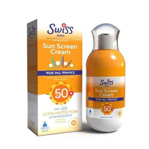 Swiss Bork Leke Karşıtı Spf50 + Güneş Koruyucu Krem 100 ml - 1