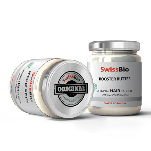 SwissBio Booster Butter Orijinal Saç Bakım Yağı 200 ml - 2
