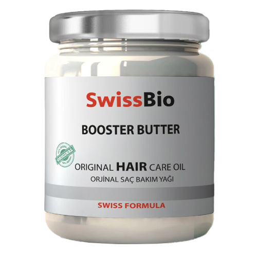 SwissBio Booster Butter Orijinal Saç Bakım Yağı 200 ml - SwissBio