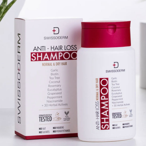 Swissoderm Saç Dökülmesine Karşı Şampuan 300 ml - Normal Kuru Saç Tipi - 4