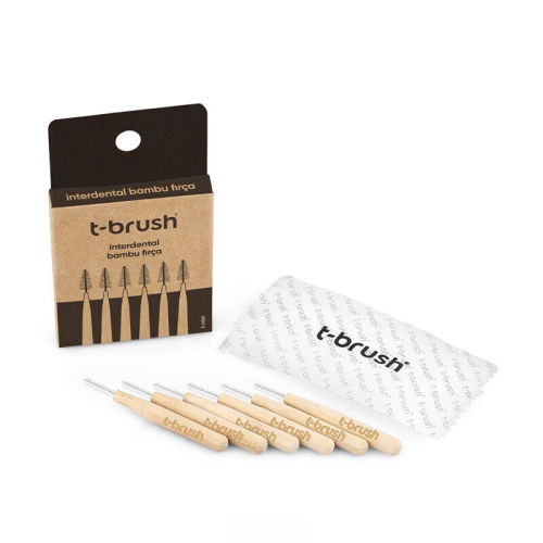 T-Brush Bambu Arayüz Fırçası 6 adet - T-Brush