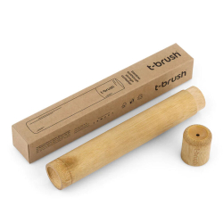 T-Brush Bambu Diş Fırçası Kabı - 1