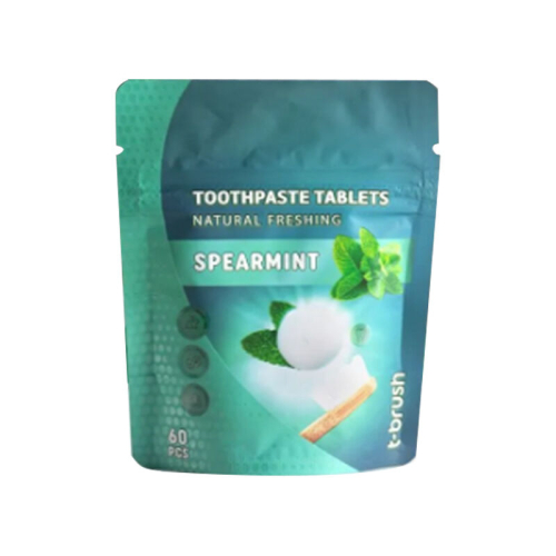 T-Brush - Nane Aromalı Diş Macunu Tableti - 30 Tablet - T-Brush