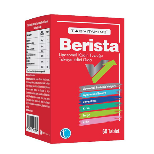 Tab Vitamins Berista 60 Tablet - TAB İlaç Sanayi A.Ş