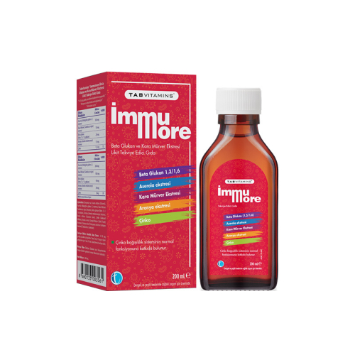 Tab Vitamins Immumore Likit 200 ml - TAB İlaç Sanayi A.Ş