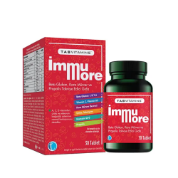 Tab Vitamins Immumore Takviye Edici Gıda 30 Tablet - 1