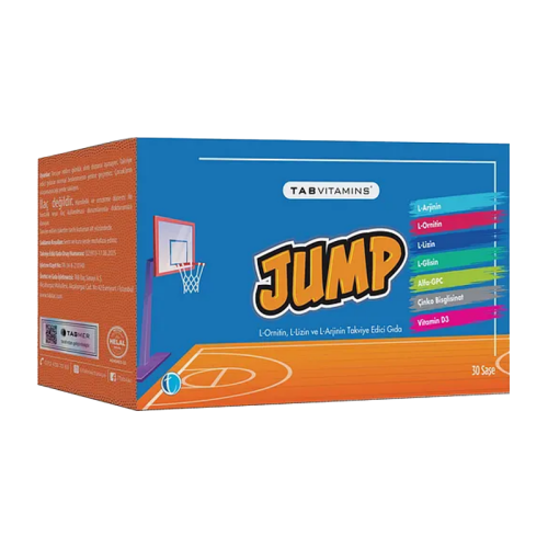 Tab Vitamins Jump Takviye Edici Gıda 30 Saşe - TAB İlaç Sanayi A.Ş