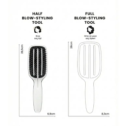 Tangle Teezer Blow Styling - Paddle Small - Blue-Cream - 4