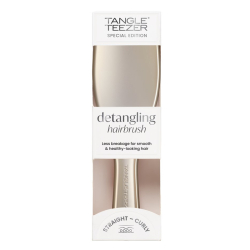 Tangle Teezer Ultimate Detangler Chrome Champagne Gold Islak ve Kuru Düz ve Kıvırcık Saçlar için Saç Fırçası-Tarak - 2