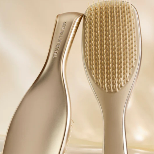 Tangle Teezer Ultimate Detangler Chrome Champagne Gold Islak ve Kuru Düz ve Kıvırcık Saçlar için Saç Fırçası-Tarak - 7