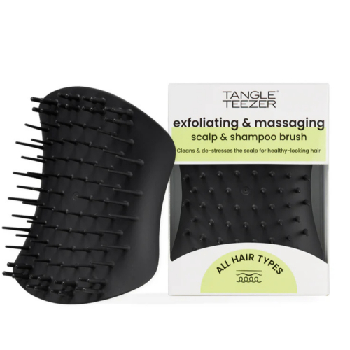Tangle Teezer Exfoliating Massaging Scalp Shampoo Brush Black - 2