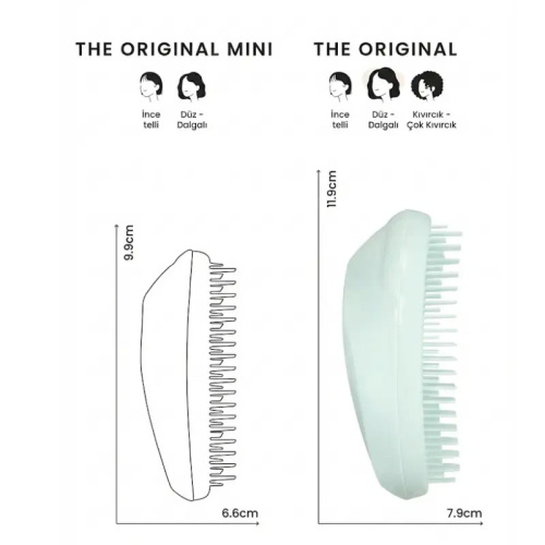 Tangle Teezer Original - Ice Blue - 3