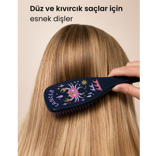 Tangle Teezer Zodiac The Ultimate Detangler Cancer Saç Açıcı Tarak (Düz ve Kıvırcık Saçlar) - Yengeç Burcu - 6