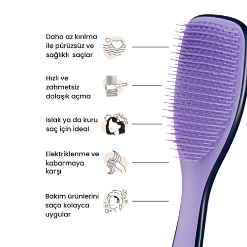 Tangle Teezer Zodiac The Ultimate Detangler Gemini Saç Açıcı Tarak (Düz ve Kıvırcık Saçlar) - İkizler Burcu - 5
