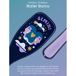 Tangle Teezer Zodiac The Ultimate Detangler Gemini Saç Açıcı Tarak (Düz ve Kıvırcık Saçlar) - İkizler Burcu - 9