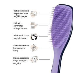 Tangle Teezer Zodiac The Ultimate Detangler Libra Saç Açıcı Tarak (Düz ve Kıvırcık Saçlar) - Terazi Burcu - 5