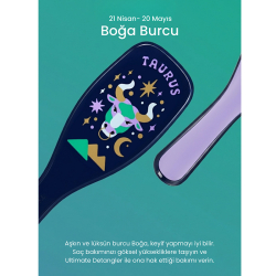 Tangle Teezer Zodiac The Ultimate Detangler Taurus Saç Açıcı Tarak (Düz ve Kıvırcık Saçlar) - Boğa Burcu - 9