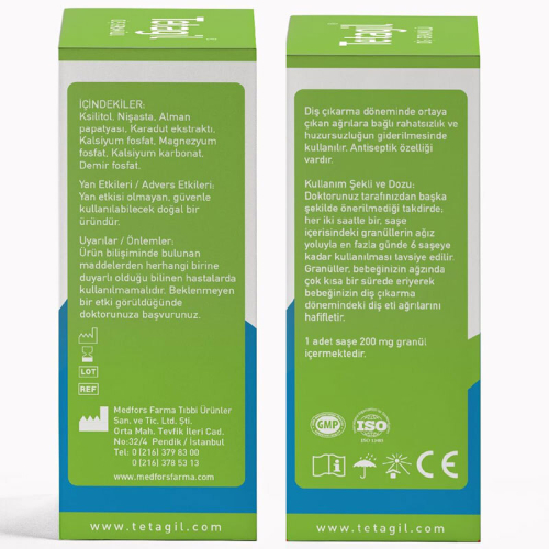Tetagil Diş Granülü 36 Saşe - 2