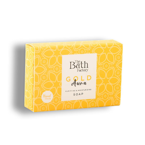 The Bath Factory El Yüz Vücut Sabunu - Gold Aura 80 gr - The Bath Factory