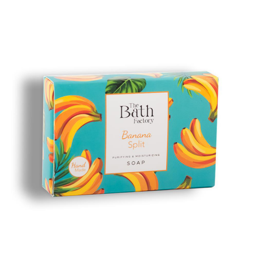 The Bath Factory El Yüz Vücut Sabunu - Muz 80 gr - The Bath Factory