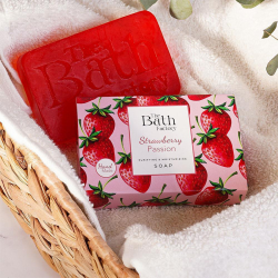 The Bath Factory Nemlendirici El Yüz Vücut Sabunu - Çilek 80 gr - 2