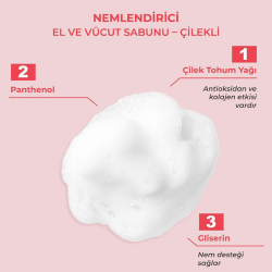 The Bath Factory Nemlendirici El Yüz Vücut Sabunu - Çilek 80 gr - 3