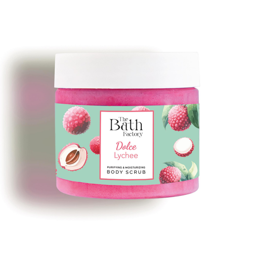 The Bath Factory Vücut Peelingi - Dolce Lychee 300 gr - The Bath Factory
