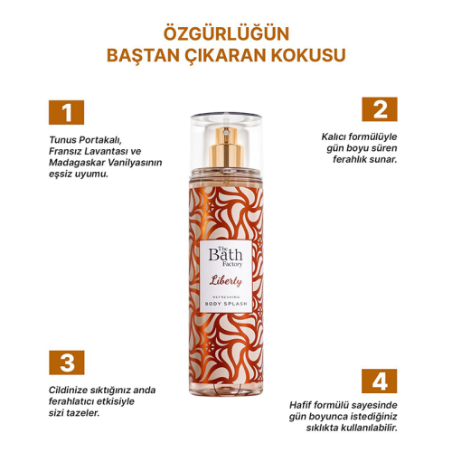 The Bath Factory Vücut Spreyi - Liberty 200 ml - 2