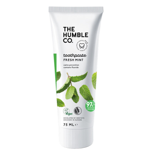 The Humble Co Natural Toothpaste Fresh Mint 75ml - Humble Brush