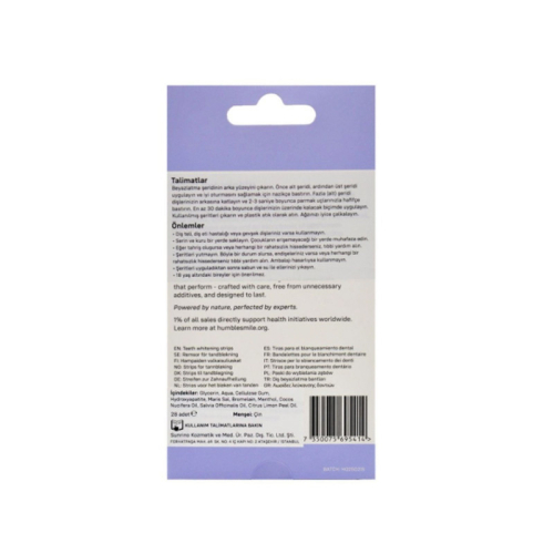 The Humble Co Whitening Strips Diş Beyazlatma Bandı 28 Adet - 2
