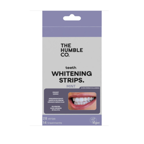 The Humble Co Whitening Strips Diş Beyazlatma Bandı 28 Adet - Humble Brush