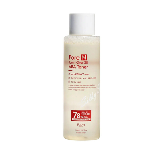 The Plant Base Pore N Turn-Over 28 ABA Toner 150 ml - THE PLANT BASE