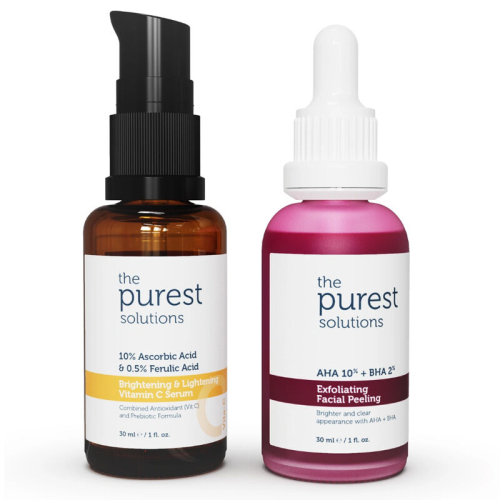 The Purest Solutions Cilt Tonu Eşitleyici ve Canlandırıcı Bakım Seti - The Purest Solutions