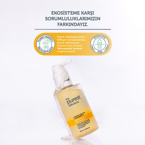 The Purest Solutions Exfoliating Salicylic Acid Cleanser 0,5% Salicylic Acid, 1%Niacinamide 200 ml - 3