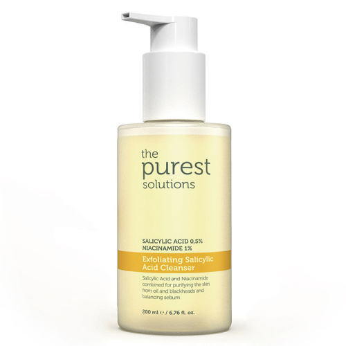 The Purest Solutions Exfoliating Salicylic Acid Cleanser 0,5% Salicylic Acid, 1%Niacinamide 200 ml - The Purest Solutions
