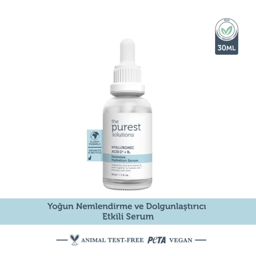 The Purest Solutions Hyaluronic Acid %2 + B5 Intensive Hydration Serum 30 ml - 5