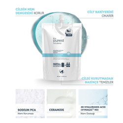 The Purest Solutions Hydrating Gentle Facial Cleanser 400 ml - Refill - 3