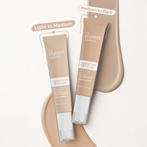 The Purest Solutions Kuru ve Karma Ciltler İçin Yoğun Nemlendirici BB Krem SPF 50+ 40 ml - Açık-Orta Ton - 7