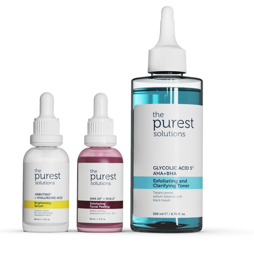 The Purest Solutions Leke Karşıtı ve Gözenek Sıkılaştırıcı Cilt Bakım Seti - The Purest Solutions