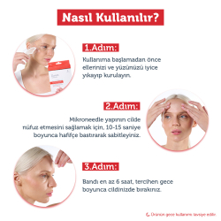 The Purest Solutions Microneedle Teknolojili Sıkılaştırıcı ve İnce Çizgi Karşıtı Alın Bölgesi Bandı - 5