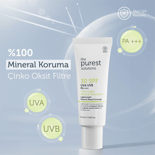 The Purest Solutions Mineral Filtreli Güneş Koruyucu Krem SPF 30 40 ml - 4