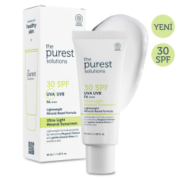 The Purest Solutions Mineral Filtreli Güneş Koruyucu Krem SPF 30 40 ml - 2